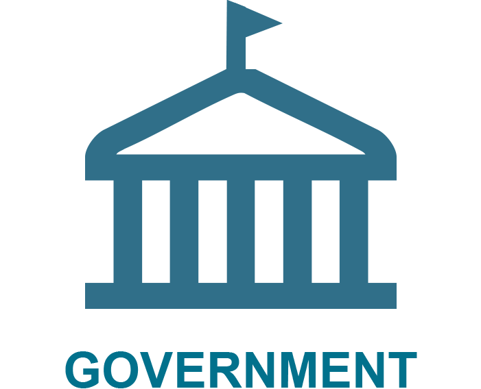 Government Icon. Click here to go to Government page