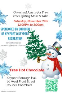 Tree Lighting and Make & Take Event